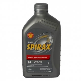 МАСЛО ТРАНСМИС СИНТЕТ SPIRAX S4 G 75W-90, 1Л SHELL 550027967 (фото 1)