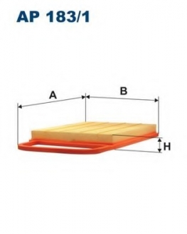 Фільтр повітря FILTRON AP1831 (фото 1)