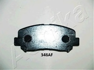 Комплект тормозных колодок, дисковый тормоз ASHIKA 50-03-348 (фото 1)