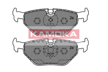 Комплект тормозных колодок, дисковый тормоз KAMOKA JQ1011700 (фото 1)