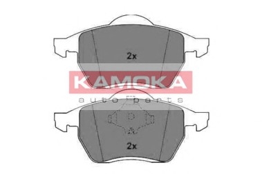 Комплект тормозных колодок, дисковый тормоз KAMOKA JQ1012110 (фото 1)