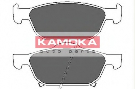 Гальмівні колодки, дискове гальмо (набір) KAMOKA JQ101138 (фото 1)