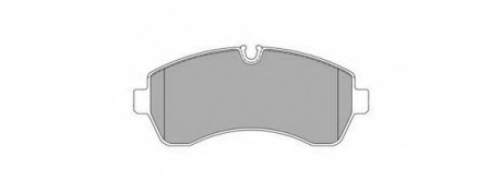 Комплект тормозных колодок, дисковый тормоз FREMAX FBP-1639 (фото 1)