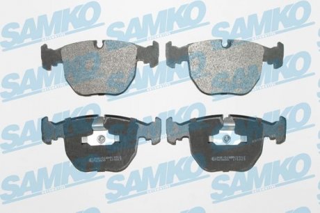 Колодки тормозные, комплект Mitsubishi Carisma SAMKO 5SP771 (фото 1)