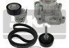 Водяной насос + комплект ручейковых ремней VKMC 31047-2 SKF