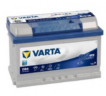 Аккумулятор BLUE DYNAMIC EFB 65Ah, EN 650, правый "+" 278x175x175 (ДхШхВ) START-STOP VARTA 565500065 (фото 1)