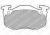 Комплект тормозных колодок, дисковый тормоз Delphi LP699 (фото 1)