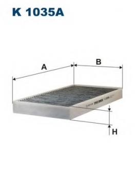 Фільтр салону FILTRON K1035A (фото 1)