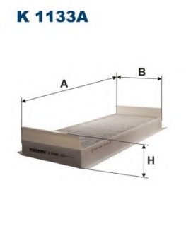 Фильтр, воздух во внутренном пространстве FILTRON K1133A (фото 1)