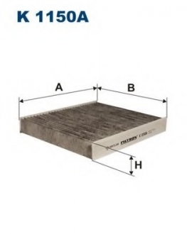 Фильтр, воздух во внутренном пространстве FILTRON K1150A (фото 1)