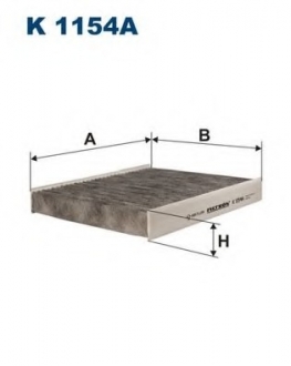 Фильтр, воздух во внутренном пространстве FILTRON K1154A (фото 1)