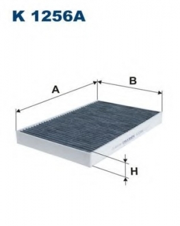 Фильтр, воздух во внутренном пространстве FILTRON K1256A (фото 1)