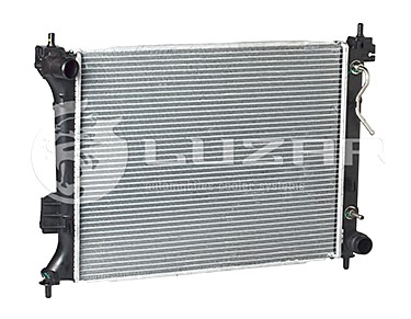 Радиатор охлаждения Hyundai i20 (09-) AT LUZAR LRC 081J1 (фото 1)