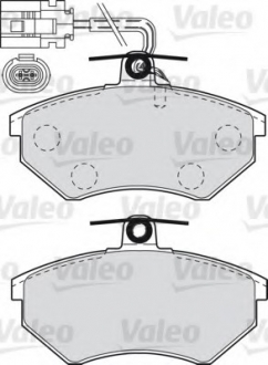 Комплект тормозных колодок, дисковый тормоз Valeo 598484 (фото 1)