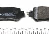 Комплект тормозных колодок, дисковый тормоз ICER 182056 (фото 2)