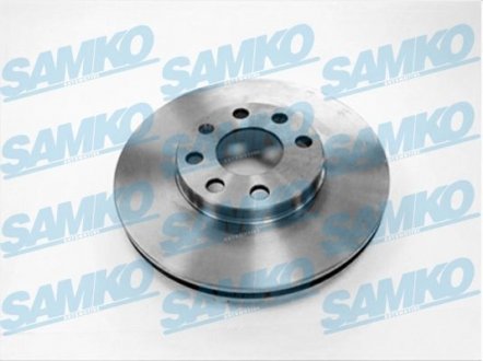 Тормозная диск передний 256/24 ASTRA G 98- SAMKO O1401V (фото 1)