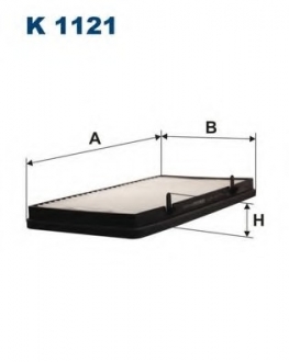 Фильтр, воздух во внутренном пространстве FILTRON K1121 (фото 1)