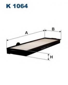 Фільтр салону FILTRON K1064 (фото 1)
