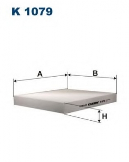 Фильтр, воздух во внутренном пространстве FILTRON K1079 (фото 1)