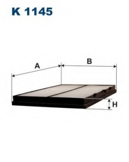 Фільтр салону FILTRON K1145 (фото 1)