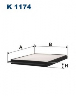 Фільтр салону FILTRON K1174 (фото 1)