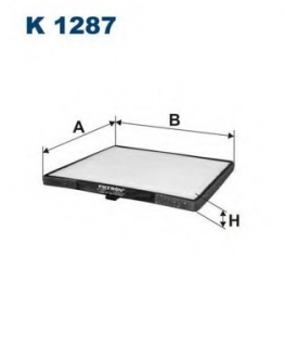 Фильтр, воздух во внутренном пространстве FILTRON K1287 (фото 1)