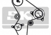 Водяной насос + комплект зубчатого ремня VKMC 03121 SKF