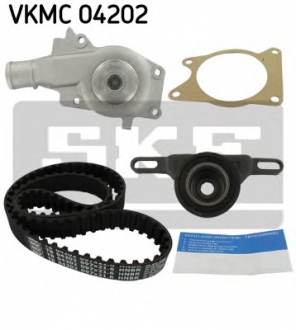 Водяной насос + комплект зубчатого ремня SKF VKMC 04202 (фото 1)