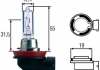Лампа накаливания, основная фара HELLA 8GH 008 357-181 (фото 2)