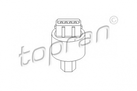 Пневматичний вимикач, кондиціонер TOPRAN / HANS PRIES 205 942 (фото 1)
