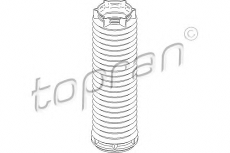 Защитный колпак / пыльник, амортизатор TOPRAN / HANS PRIES 112 903 (фото 1)
