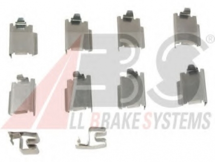 Комплектующие, колодки дискового тормоза A.B.S. A.B.S. 1246Q (фото 1)