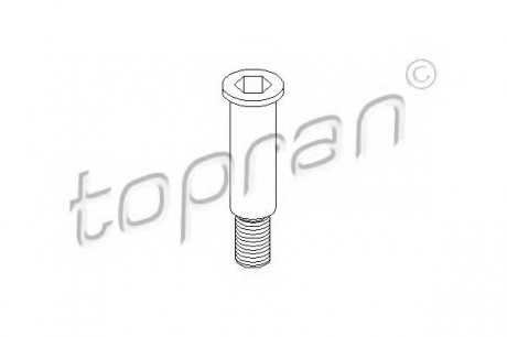 Коренная шейка, рычаг натяжного ролика TOPRAN / HANS PRIES 400 004 (фото 1)
