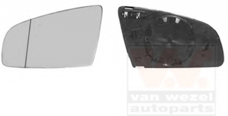 Зеркальное стекло, наружное зеркало Van Wezel 0325837