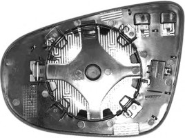 Зеркальное скло, наружное зеркало Van Wezel 5863837