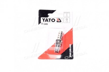Швидкісний перехідник до шлангу o = 10 мм YATO YT2406 (фото 1)