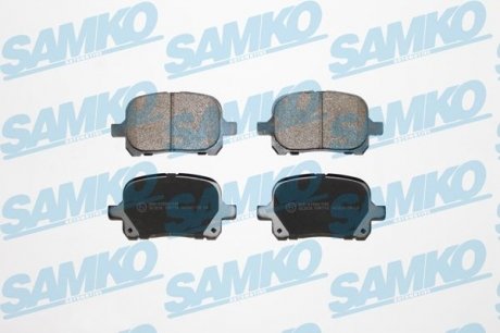 Колодки гальм.диск. Toyota Camry/Previa SAMKO 5SP712 (фото 1)