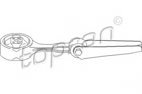 Подвеска, ступенчатая коробка передач TOPRAN / HANS PRIES 110 839 (фото 1)