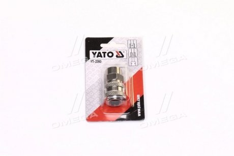 Швидкознімна муфта з внутр. різьбленням o = 1/4" YATO YT2393 (фото 1)