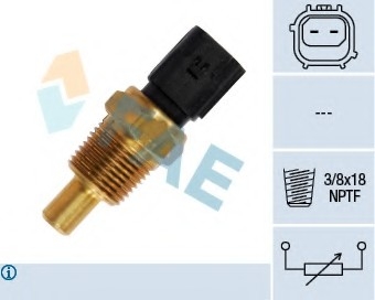 Датчик температури охолоджуючої рідини FAE 33335 (фото 1)