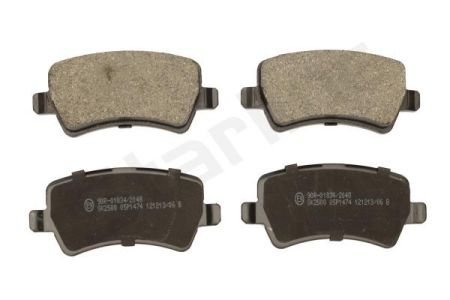 Колодки тормозные дисковые, к-кт. STARLINE BD S550 (фото 1)