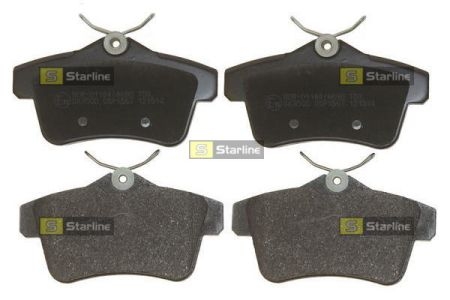 Гальмівні колодки дискові STARLINE BD S570 (фото 1)