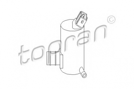 Водяной насос, система очистки окон TOPRAN / HANS PRIES 300 634 (фото 1)