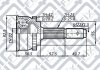 ШРУС НАРУЖН (К-Т) 22X55X25 ABS 42 Q-FIX Q131-0511 (фото 2)