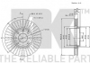 Гальмівний диск NK 203629 (фото 1)