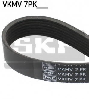 Поли клиновой (дорожечный) ремінь SKF VKMV7PK1115 (фото 1)