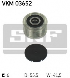 Механизм свободного хода генератора SKF VKM 03652 (фото 1)