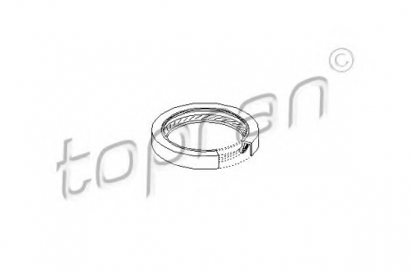 Уплотняющее кольцо, коленчатый вал TOPRAN / HANS PRIES 101 489 (фото 1)