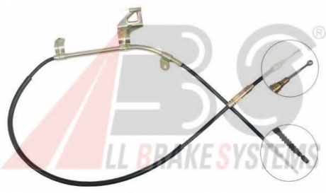 Трос, стояночная тормозная система A.B.S. A.B.S. K18368 (фото 1)