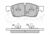Тормозные колодки DB P. W166/X166 11- MEYLE 0252519021 (фото 2)
